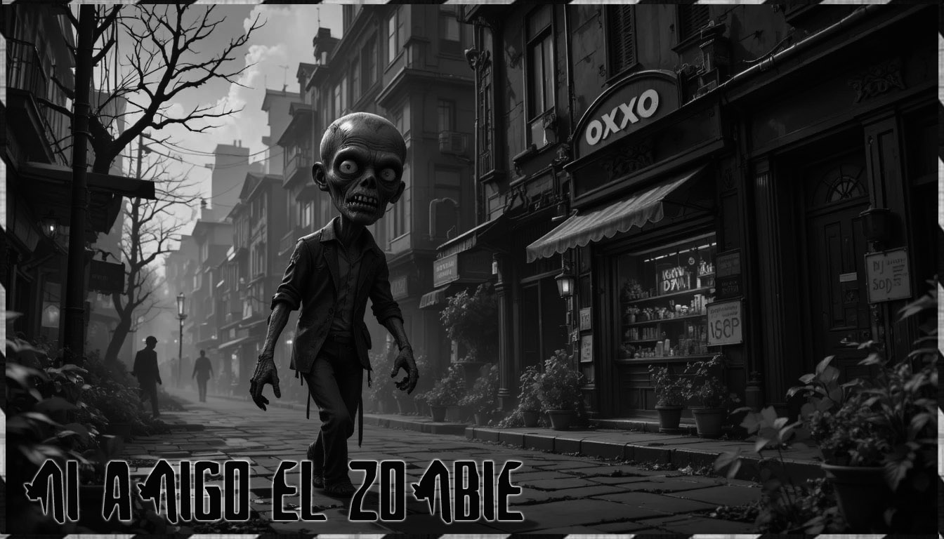 Portada de la historia corta: Mi amigo el zombie